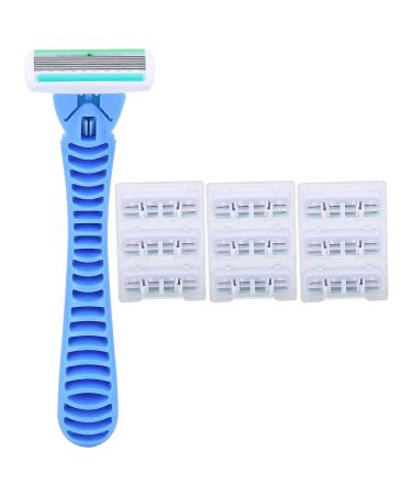 Easy Trim Razor Set - 10 Manual Hair Removal Razors with 6-Layer Cutter Heads for Smooth Shaving | International Shipping Available - Buy Online on GoSupps.com