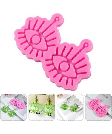 Resin Molds Resin Molds Resin Molds Silicone Earring Casting Silicone Earring DIY molds Earring Making 1Pc Earrings Epoxy Jewelry Resin Molds Jewelry Resin Molds Jewelry Resin Molds Pink 12X7.5X1cm - Buy Online on GoSupps.com