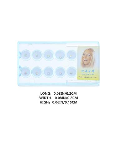 Beaupretty Nail Accessories: 20pcs Tooth Gems & Labret Jewelry for Stunning DIY Teeth Decor & Diamond Jewelry - Buy Online on GoSupps.com