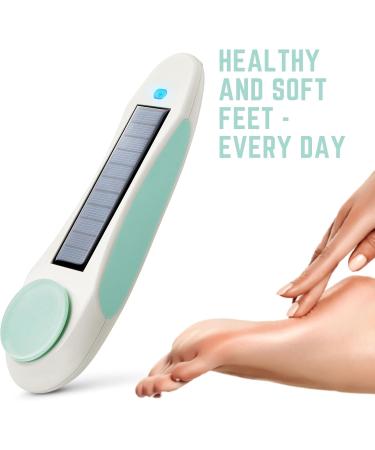 PediCurve Electric Callus Remover | Unique Callus Remover Gently Removes Callus Remover Electric Callus Remover via Solar Cells or with USB - Buy Online on GoSupps.com
