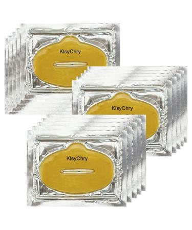 15 pieces crystal 24 karat gold organic collages gel lip pad mask for moisturizing anti-folds anti-aging nourishing & moisturizing lips - Buy Online on GoSupps.com