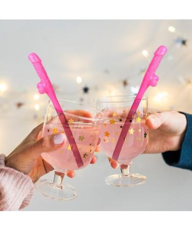 Hen Party Accessories Willy Straws Party Drinking Straws Party Straws Funny Straws P Out Accessories Night Party Girls Skin colored 60pcs - Buy Online on GoSupps.com