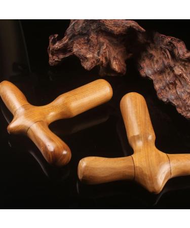 Healeeved 2-Piece Foot Massager & Gua Sha Tool - Traditional Thai Massage Full Body Acupressure Stick & Face Massager - Enhance Relaxation & Wellness - Buy Online on GoSupps.com