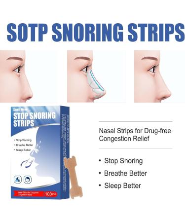 Breath Easy with Nasal Strip Ventilation Patch - Stop Mouth Breathing and Snoring - Buy Online on GoSupps.com