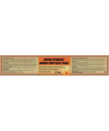 Manuka Honey Eczema Balm - Soothing Relief for Psoriasis Rashes Itchy Skin | 2 Fl Oz (Pack of 6) - Ideal for Kids & Adults - Buy Online on GoSupps.com
