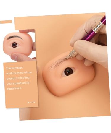 GLEAVI 2 Pairs Silicone Molds Makeup Tools Tools Makeup Face Practice Board Eye Plate Thicken 3d 13.8x5.2x1.5cmx2pcs As Shownx2pcs - Buy Online on GoSupps.com