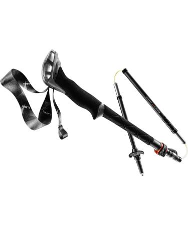 Leki Makalu FX Carbon Poles - Black-Orange | Adjustable 110-130cm | Premium Trekking Poles for Hiking & Climbing - International Shipping Available - Buy Online on GoSupps.com