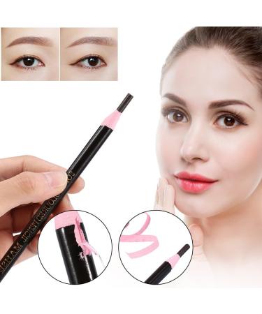 Eyebrow Pencil 12pcs Eyebrow Pencil Waterproof Eyebrow Liner Eyebrow Styling Pencil Waterproof Durable Eyeliner Beauty and Cosmetics Eyebrow Pencil(A) - Buy Online on GoSupps.com