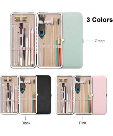 HNKDD Ear Pick Set Earwax Remover Spoon Ear Cleaning Tools with LED Light for Adult Ear Leather Package (Color : E Size : 1) 1 E - Buy Online on GoSupps.com