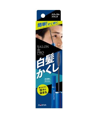 Dariya Salon de Pro for MEN Color On Retouch (Natural Black) 15ml Touch-Up Root Grey Hair Temporary Instant Colour Dye Mascara Japan Import Made in Japan