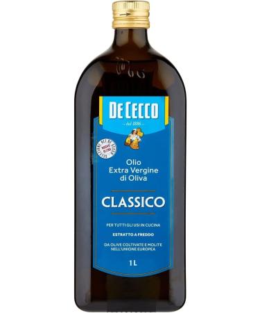 De Cecco 6x To Cressic Classics Extra Virgin Olijflith 1 Liter - Buy Online on GoSupps.com