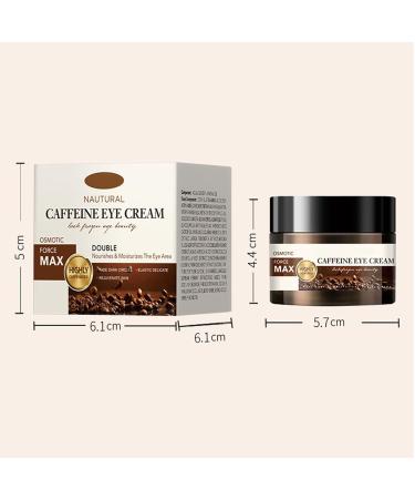 TUOSHITONG Eye Cream - Under Caffeine Eye Cream for Hydrating Under Eyes Care Dark Circles Puffiness & Puffy Bags in Morning and Evening Routine Suitable for All Skin Types 1.76 oz - Buy Online on GoSupps.com