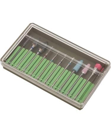 Nail Drill Bit Set with Materials with Perfect Effect Nail Drill Bits for Beauty Salon Shop Manicure Shop (ZeoopTmXHMMXES-11) - Buy Online on GoSupps.com