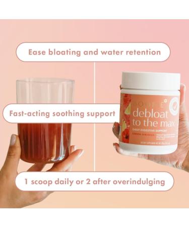 Boobie Debloat to the Max | Rapid Debloating for Women & Men | L-Glutamine and Marshmallow Root for Gut Health | Lemon Hibiscus Flavor 40 Servings - Buy Online on GoSupps.com