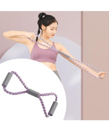 Figure 8 Resistance Band - Resistance Bands For Arms | Arm Resistance Bands | Back Workout Equipment | Arm Exercise Bands Tension Ropes | Fitness Pulling Rope With Padded Handles For Arms Chest Expan - Buy Online on GoSupps.com