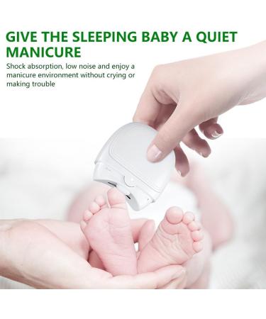 KUWUNG Electric Nail Clippers Electric Nail Cutter with Light Nail Scraps Storage Portable Automatic Nail Cutter USB Rechargeable Safety Fingernail Trimmer for Baby Adults Seniors - Buy Online on GoSupps.com