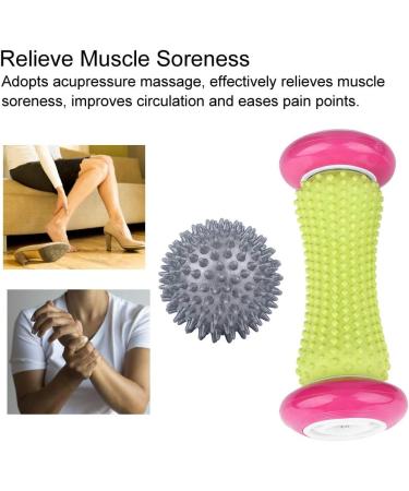 Verdant Touch Foot Relaxation Roller | Hand & Foot Massage Roller for Plantar Fasciitis Relief - Buy Online on GoSupps.com