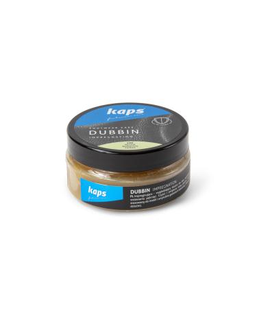 Kaps Quality Shoe Dubbin Wax Nourishment And Waterproofing For Leather Dubbin (Black 100Ml) 100 ml (Pack of 1) Black