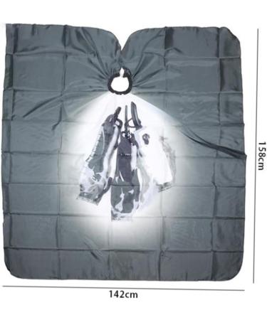 Ipetboom Waterproof Barber Cape - Professional Salon Cape for Hair Styling & Hairdressing - Ideal Apron for Women Stylists - Buy Online on GoSupps.com