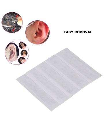 Buy Silver Plated Ear Press Seeds - 100 Pieces with Transparent Tape for Body Wellness | International Shipping - Buy Online on GoSupps.com