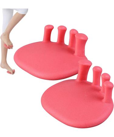YTGER Foot Arch Trainer Posture Corrector | Toe Separators and Straightener for Bunion Relief | Pink (1 Pair) - Buy Online on GoSupps.com