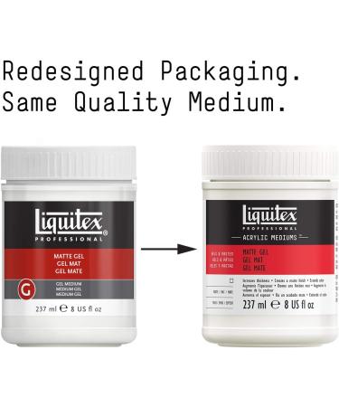 Liquitex Professional Matte Gel Medium 237ml - 8oz - Pack of 1 | Art Supply - Buy Online on GoSupps.com
