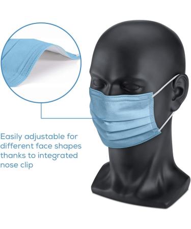 Buy Beurer MM 15 Type IIR Medical Face Masks - 3-Layer Protection Made in EU 20 Pieces | International Shipping Available - Buy Online on GoSupps.com