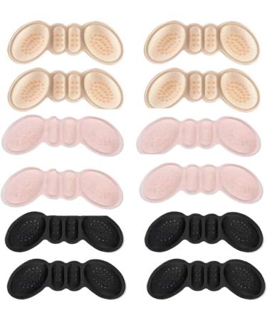 Shop Women s Adhesive Heel Pads - Pain Relief Insoles for High Heels | Thin 3mm Black - 2 Pairs - Buy Online on GoSupps.com