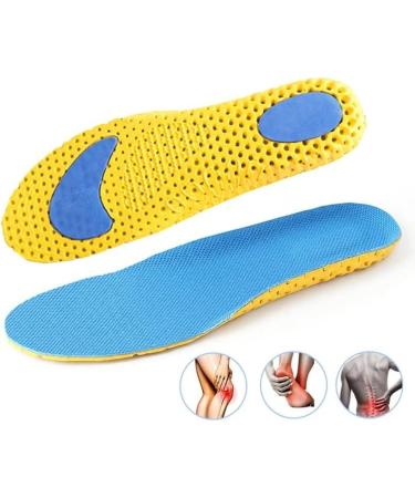 Memory Foam Insoles for Shoes - Orthopedic Cushion Insoles for Men & Women | Small D Size - Buy Online on GoSupps.com