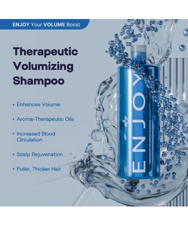 Therapeutic Volumizing Shampoo & Conditioner Duo Set | 10.1 oz | International Shipping Available - Buy Online on GoSupps.com