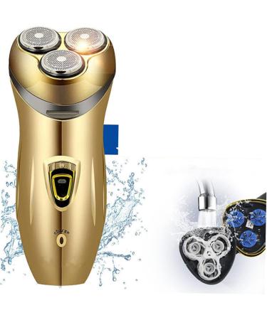 FRCOLOR Rechargeable Fabric Shaver & Electric Trimmer - Versatile Mustache & Beard Razor for All Body Hair - 4D Gold Design - Buy Online on GoSupps.com