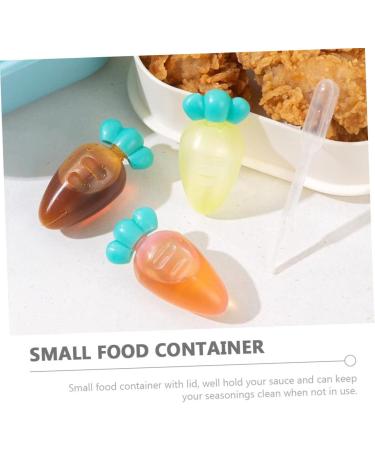 Alipis 9pcs Carrot Sauce Bottle Condiment Ramekins Soy Sauce Condiment Boxes Storage Box Convenient Travel - Buy Online on GoSupps.com