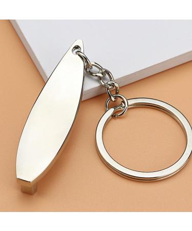 Surfboard Bottle Opener Keyring 4pcs Alloy Beverage Beer Bottle Opener Keychain Durable Pendant Key Gift for Women Men - Buy Online on GoSupps.com
