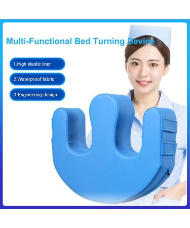 Patient Turning Device Elderly Bedridden Turning U-Shaped Pillow Multifunctional Soft PU Leather Waterproof Transfer Pad - Buy Online on GoSupps.com
