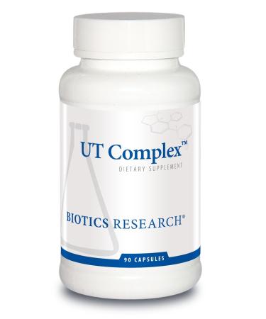 BIOTICS Research UT Complex  Chrysanthemum Couch Grass Cornsilk Zhu Ling and Buchu Extract Urinary Tract Support Kidney Function Renal Health. 90 Capsules.