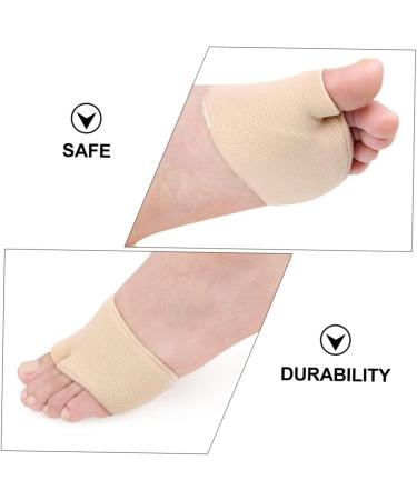 FRCOLOR 2pcs High Heels Forefoot Pads - Non-Skid Silicone Gel Metatarsal Protection - Stretchy Half Insoles for Comfort - Buy Online on GoSupps.com