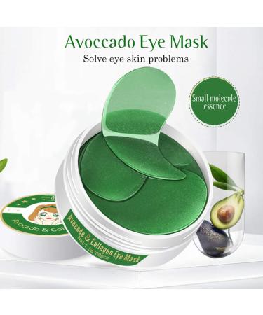 AICHUN BEAUTY Avocado Collagen Eye Mask Patch - Hydrating Anti-Wrinkle Treatment - Buy Online on GoSupps.com