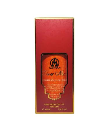 Yasmeen Floral Musk 100 ML | Oil Perfume Concentrated 100 ML (3.4 Oz) | Unisex for Men and Women | Blended Fragrance in Dubai UAE Floral Musk 3.4 Fl Oz (Pack of 1) - Buy Online on GoSupps.com