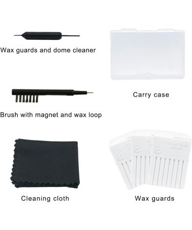 Signia/Siemens MiniReceiver Wax Guards Filters - 24 Pack with Cleaning Brush and Carry Case - Buy Online on GoSupps.com