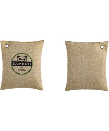 Buy Bamboo Coal Air Purification Bags - Activated Carbon Smell Absorbers & Moisture Removers (3 Pack - 200g Each) for Home & Car | Eco-Friendly Fresheners - Buy Online on GoSupps.com