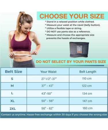 Back Brace Support Belt for Pain Relief | Adjustable Lumbar Support for Sciatica Scoliosis & Herniated Disc - Removable Microwavable Heat Pad (Medium - Buy Online on GoSupps.com