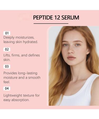 REAHSYTE Peptide 12 Skin Firming Serum for Face with Niacinamide & Bakuchiol Anti-Aging & Hydrating Facial Treatment Boosts Radiance & Smooths Fine Lines - 1 Fl Oz 4Pcs - Buy Online on GoSupps.com