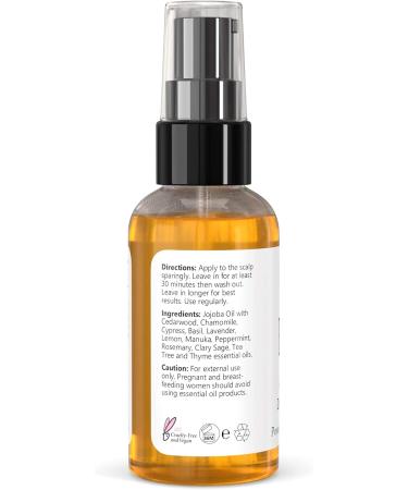 Isabella s Clearly FREE Best Natural Anti Dandruff Oil Itch Relief for Dry Itchy Flaking Scalp with Jojoba Cedarwood Manuka Tea Tree Oils. 60 ml (Pack of 1) - Buy Online on GoSupps.com