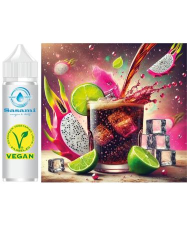 Flash Cola Flavor Concentrate Dragon Fruit Lime Vegan Sasami 10ml