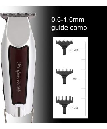 Professional Men's Hair Trimmer with 3 Attachment Combs Precision Trimmer Long Hair Trimmer Men's Contour Trimmer Razor Husband Father USB-Spezifikationen - Buy Online on GoSupps.com