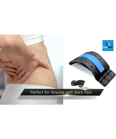 Lower Back Pain Relief: Multi-Level Lumbar Support Spine Board with Magnetic Acupressure Points - Back Stretcher for Scoliosis and Herniated Disc - Ideal for Bed, Chair, and Car - Buy Online on GoSupps.com