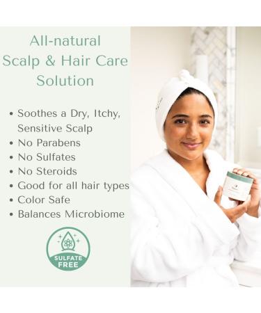 Yobee Restorative Scalp Mask | Dry Scalp Treatment with Probiotic Extracts & Organic Ingredients | Natural Dandruff Relief for Sensitive Scalps - 4 fl oz - Buy Online on GoSupps.com