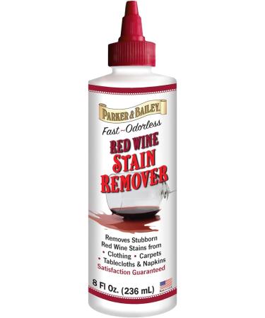 Parker & Bailey Red Wine Stain Remover - 8 Fl Oz. - Buy Online on GoSupps.com