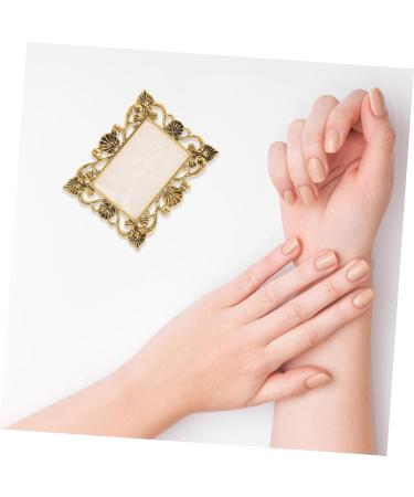 Beaupretty Paint Palette Nail Art Palette Gel Polish Palette Resin Alloy Holder Easy To Clean Nail Technician - Buy Online on GoSupps.com