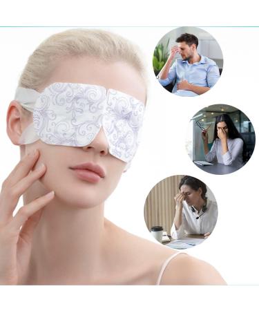 Heated Steam Eye Mask for Headache Relief and Relaxation - 10 Pack - Buy Online on GoSupps.com